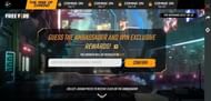 'Guess the Ambassador' is the newest event for players in Garena Free Fire (Image via Free Fire)